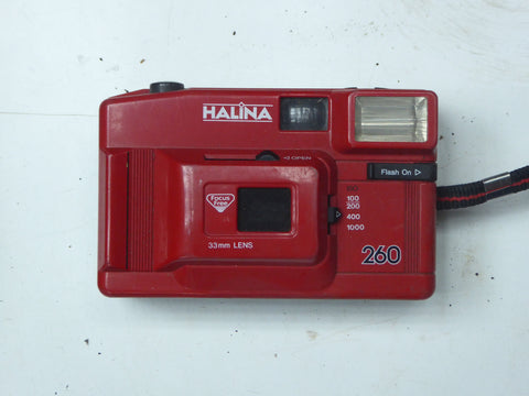 Haking :  Halina 260 (Red) - Camera - (SB9)