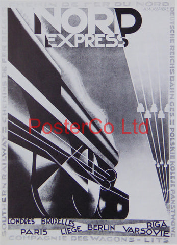 A.M. Cassandre - Nord Express, 1927