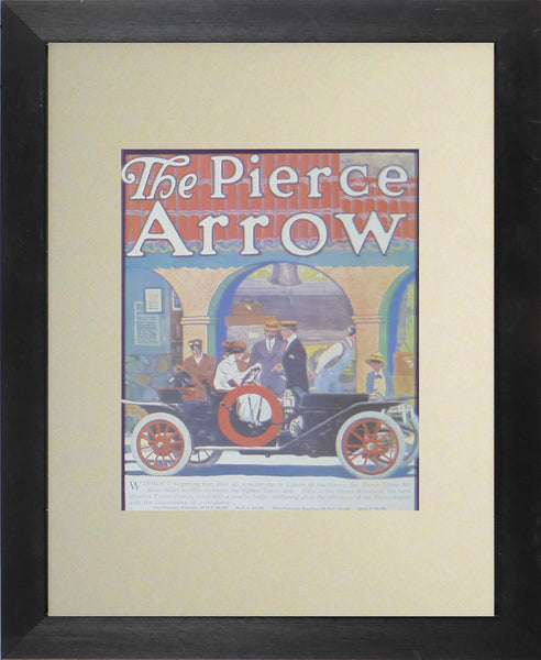 The Pierce Arrow car