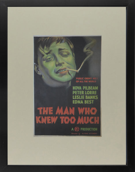 The Man who knew too much Peter Lorre 