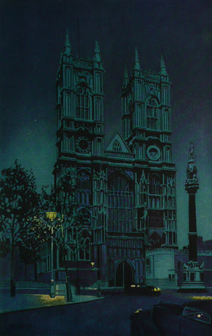 Westminster Abbey W James LONDON NOCTURNES 