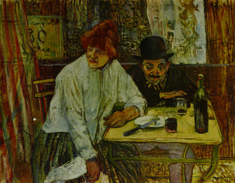A La Mie   Toulouse Lautrec 
