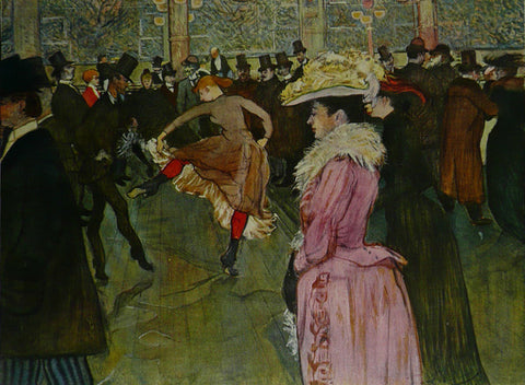  Moulin Rouge The Dance   Toulouse Lautrec 