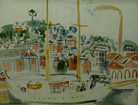 Cowes Isle of Wight   Dufy 