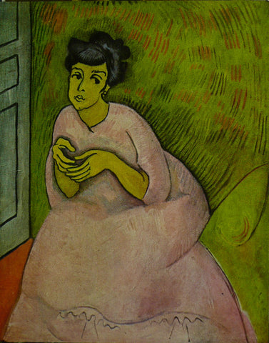 Woman In Rose   Dufy 