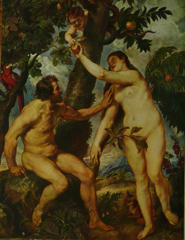 Adam And Eve   Rubens 