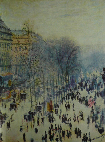 Boulevard Des Capucines    Monet 