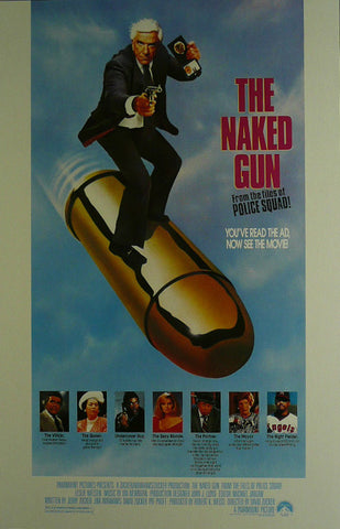 The Naked Gun Leslie Neilsen Movie Poster 