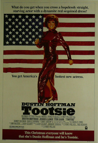 Tootsie Dustin Hoffman Movie Poster 