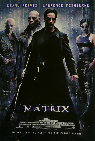 The Matrix Keanu Reeves Movie Poster 