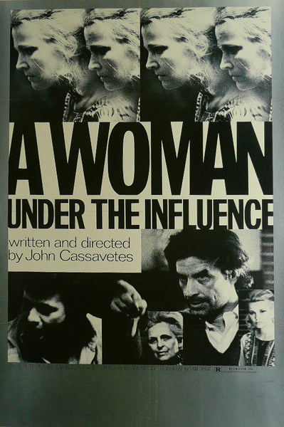 A Woman under the Influence Peter Falk Gina Rowlands Movie Poster 