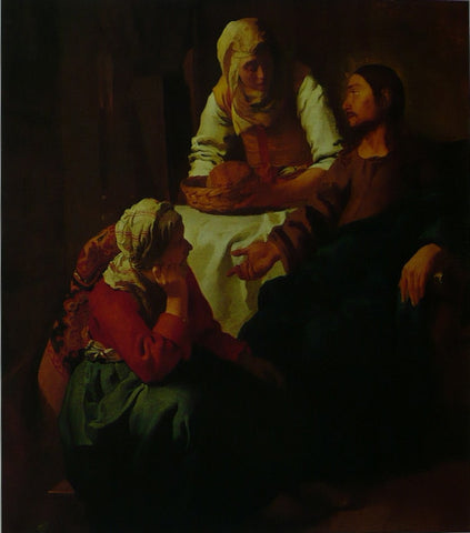 Christ in the House of Martha & Mary Vermeer