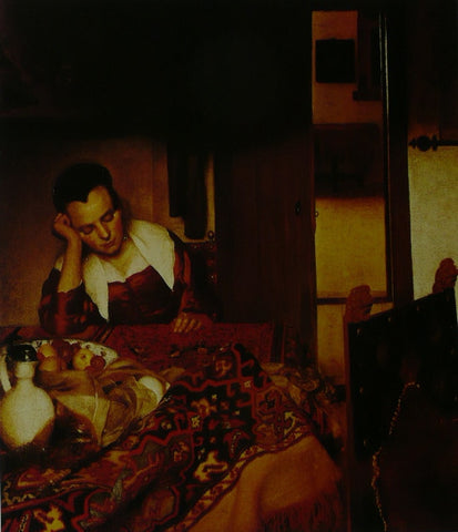 A Girl asleep Vermeer
