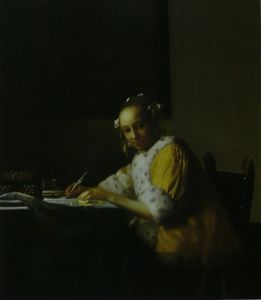 A Lady writing Vermeer