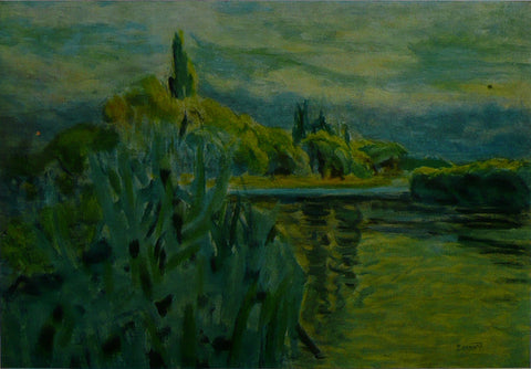The Seine 1930 Bonnard 