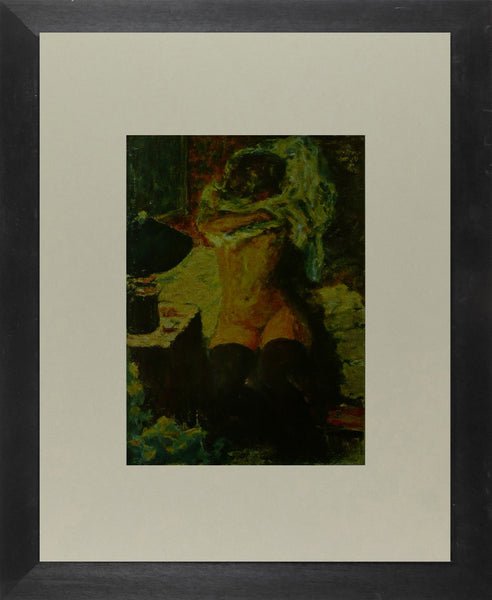 Woman with Black Stockings 1900 Bonnard 