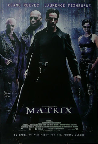 The Matrix (1) Keanu Reeves Movie Poster