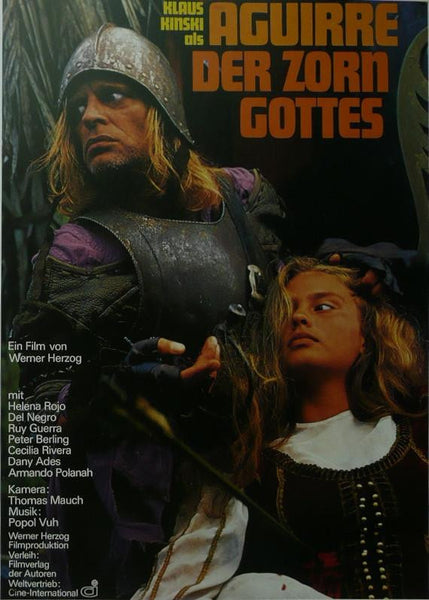 Aguirre der Zorn Gottes (Aguirre, the Wrath of God) Klaus Kinski (German) Movie Poster Framed Picture