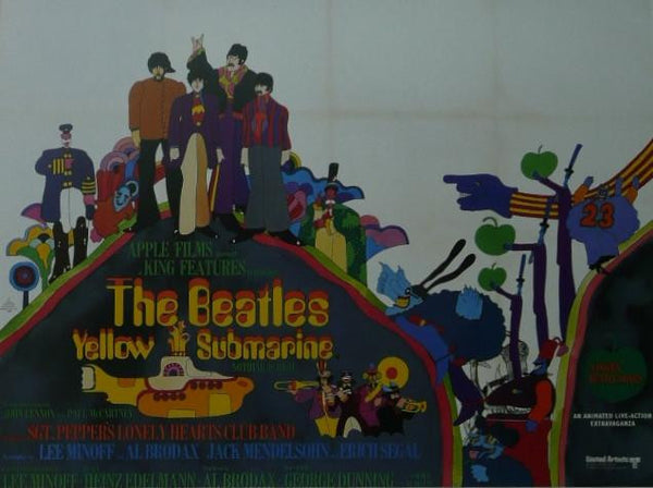 Yellow Submarine The Beatles Movie Poster Picture