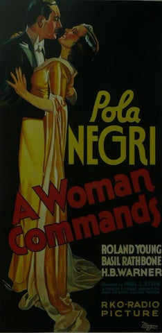 A Woman Commands Ronald Young / Basil Rathbone Movie Poster Picture
