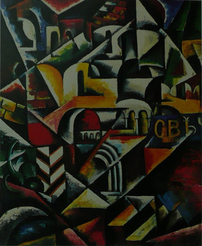 Cubist Cityscape Liubov Popova