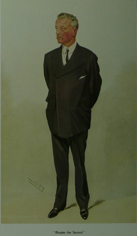 Vanity Fair Politician, The Hon. Abe Bailey, (Rhodes the Second) (Spy)