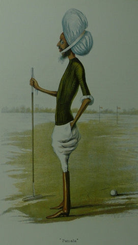 Vanity Fair Polo, Sir Rajinder Singh Mahinder H.H. The Maharaja of Patiala Bahadur (Patiala)  (unknown)