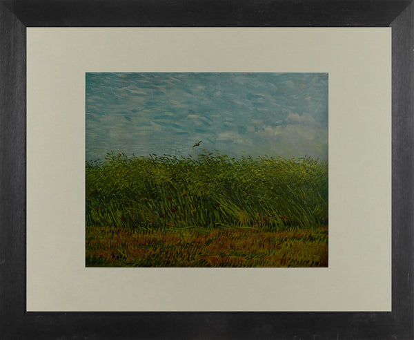 Wheatfield with a lark Vincent van Gogh
