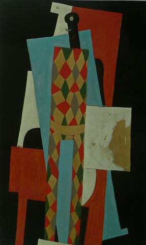 Harlequin(1915) Picasso
