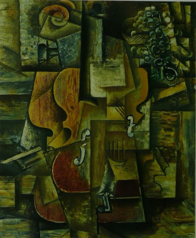 Violin & Grapes Picasso