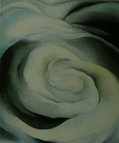 Abstraction White Rose Georgia O'keeffe