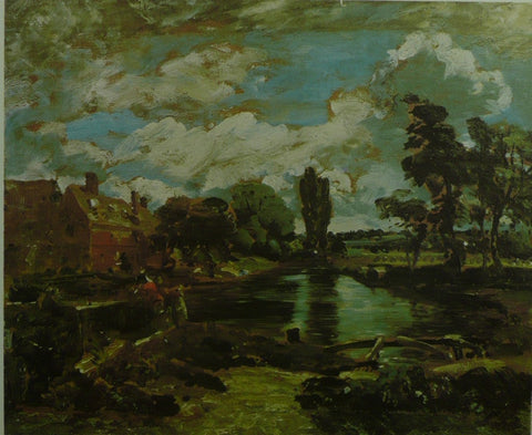 Flatford Mill from a Lock on the Stour Constable