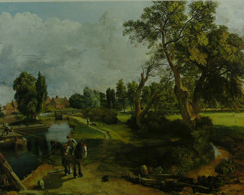 Flatford Mill on the River Stour (Detail) Constable