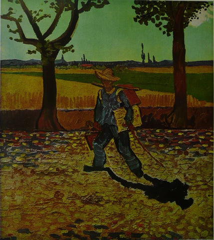 The Painter on his way to work August 1888 Van Gogh