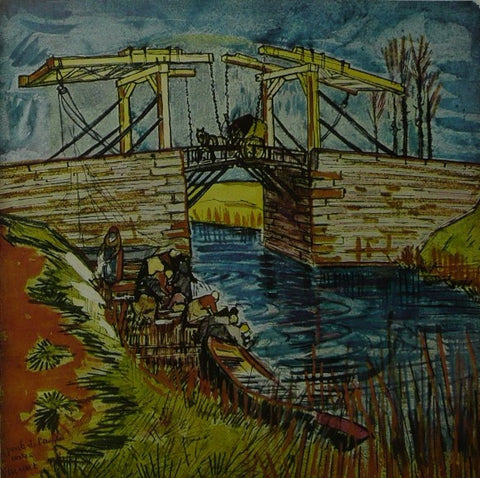 The Drawbridge (1888) Van Gogh