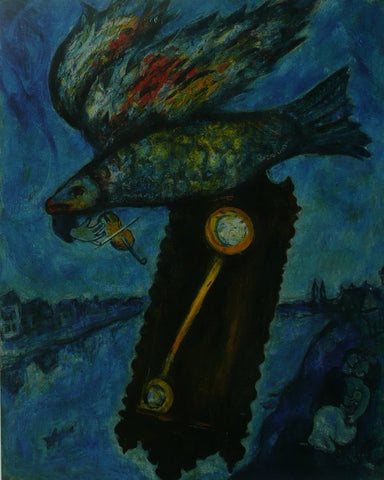 Time is a river without banks Chagall