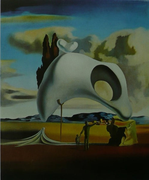 Atavistic Ruins after the Rain (1934) Salvador Dalí