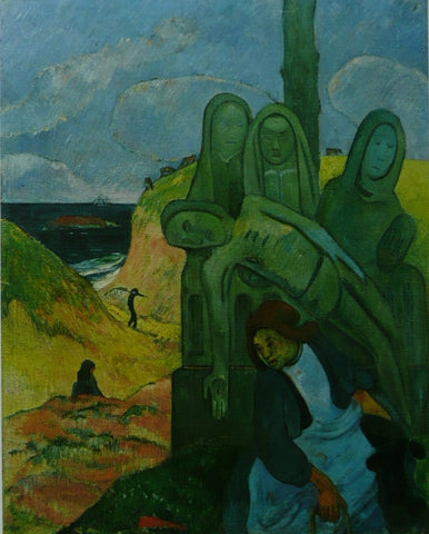 The Green Christ The Breton Cavalry Gauguin