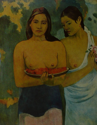 Tahitian Women with Mango Blossom Gauguin