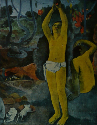 where do we come from what are we where are we going (detail) Gauguin