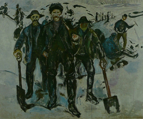 Workmen in the Snow Munch