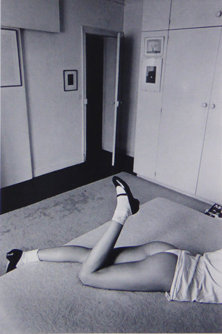 JeanLoup Sieff Legs on bed
