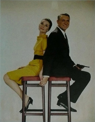 Audrey Hepburn and Cary Grant Charade 