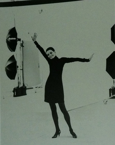 Audrey Hepburn at a Photo Studio 
