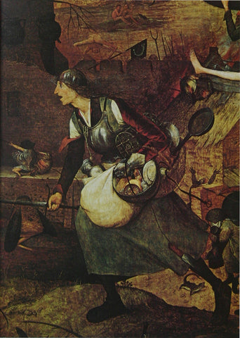 Detail from 'Dulle Griet' (Mad Meg) Bruegel