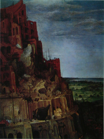 Detail from 'The Tower of Babel' Bruegel