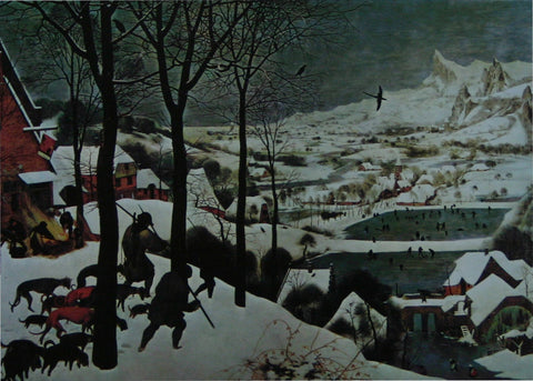 The Hunters in the Snow (January) Bruegel