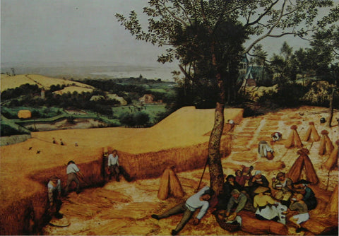 The Corn Harvest (August) Bruegel