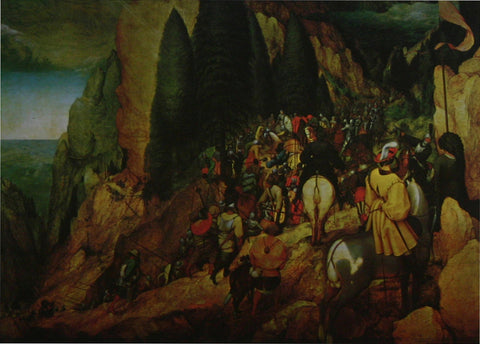 The Conversion of St Paul Bruegel