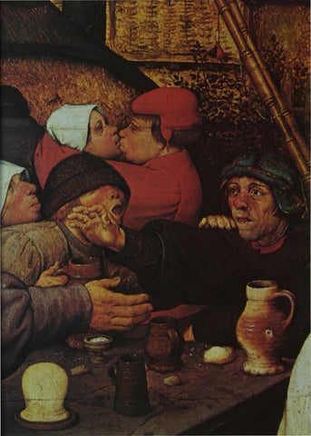 Detail from 'The Peasant Dance' Bruegel